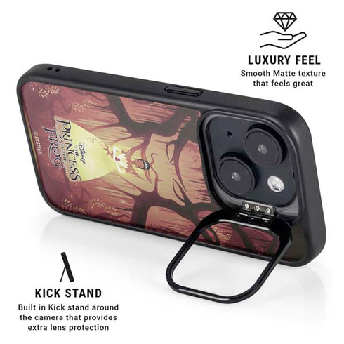 Disney Princess and The Frog Tiana and Dr. Facilier iPhone 14 Kickstand Case